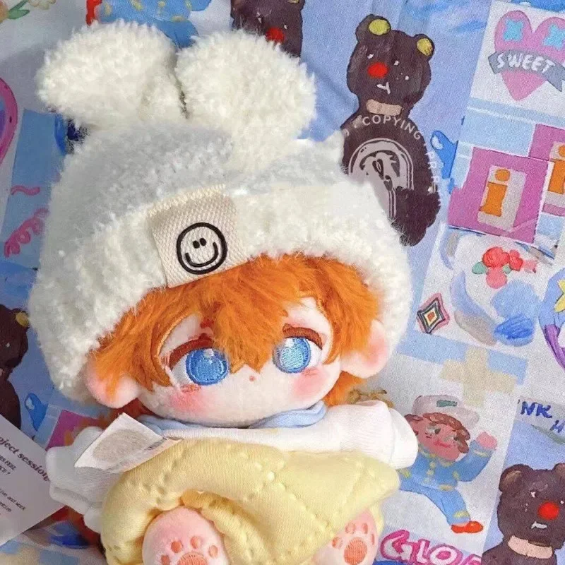10CM Anime Nakahara Chuuya lindo muñeco de peluche  dibujos animados  algodón cuerpo colgante llavero juguetes  peluche re