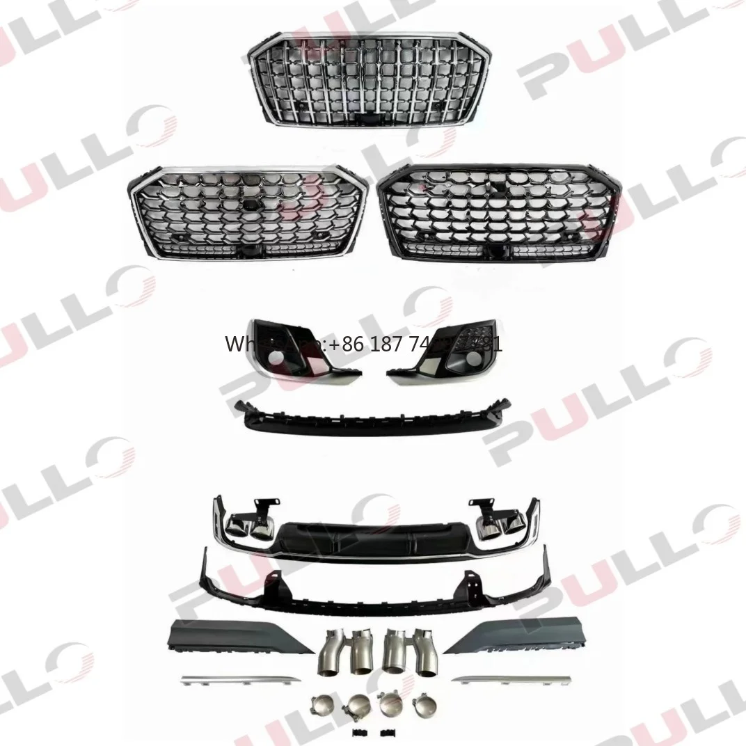 

Обновление запасных частей автомобиля для . Модель A8 2023–S8 Horch включает в себя решетку противотуманных фар, задний диффузор и переднюю губу