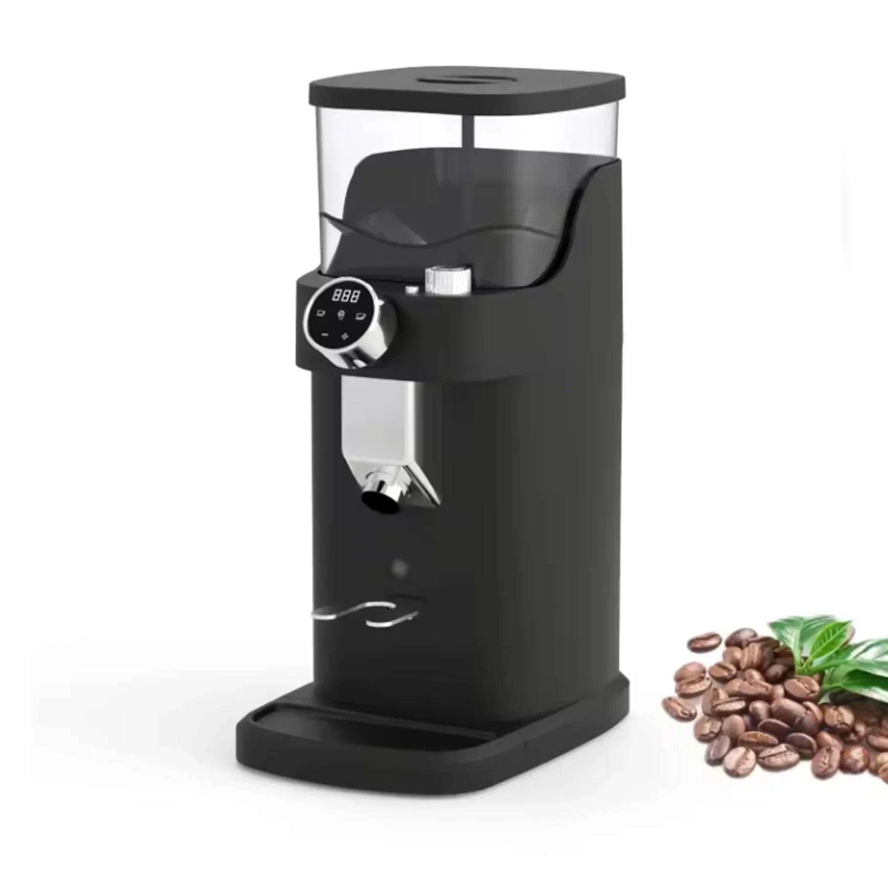 For Automatic Single Dose Espresso Grinder Stainless Steel Aluminum Housing Electric Power Household Hotel Italia Coffee Grinder