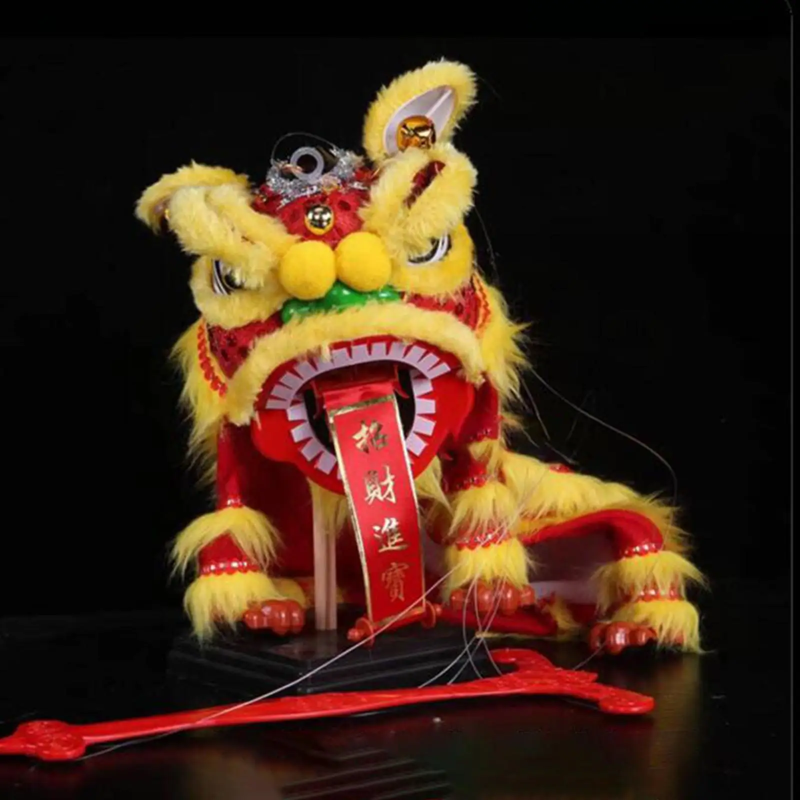 จีน Marionette Lion ของเล่น 2025 Handmade String Lion Dance Puppet Party