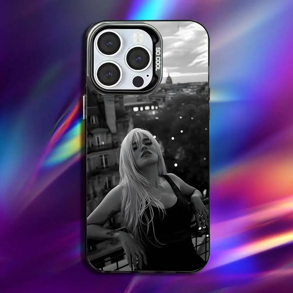 حافظة هاتف K-Karol G Tropicoqueta لهاتف iPhone 16,15,14,13,12,11,Pro,Max,Plus, Mini,XS,SE مضادة للسقوط باللون الأسود غير اللامع #4