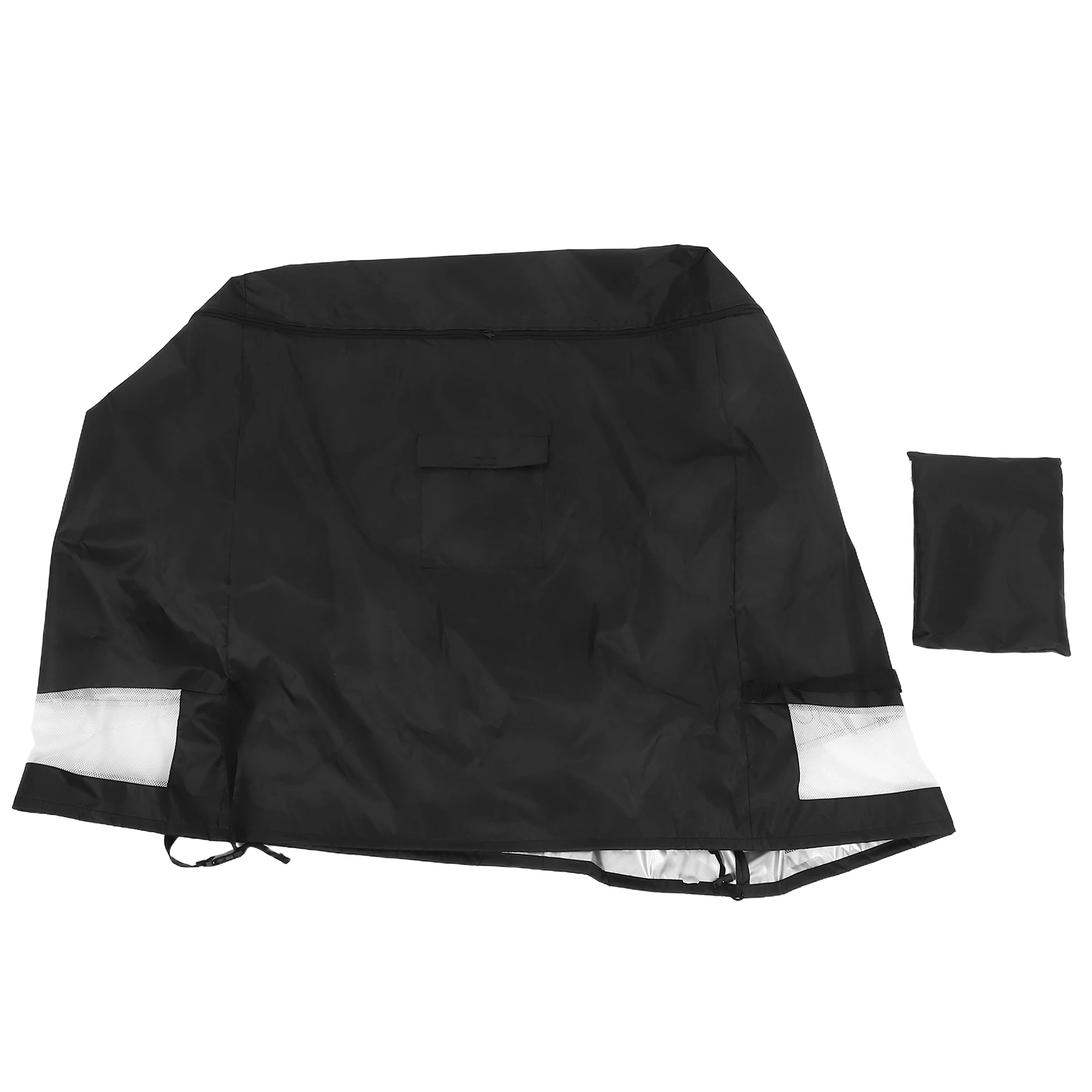 غطاء الفريزر المستقيم قماش أكسفورد مقاوم للماء انغلق حامي في الهواء الطلق داخلي الوقوف الفريزر الحطام الغبار التهوية