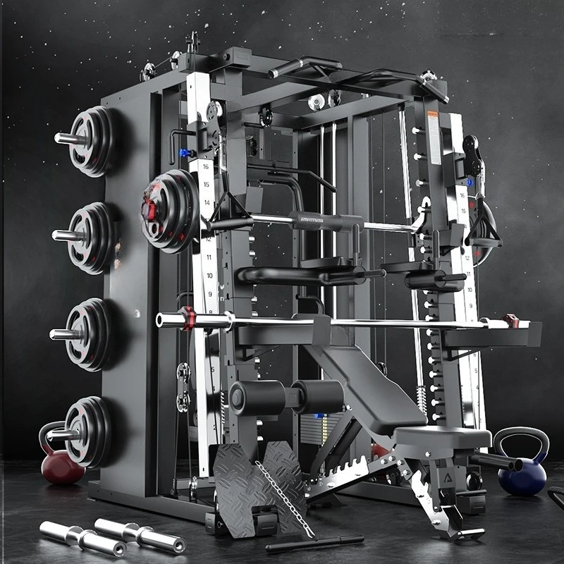 

Comprehensive trainer, squat frame, bench press frame, multi-functional gym combination fitness equipment