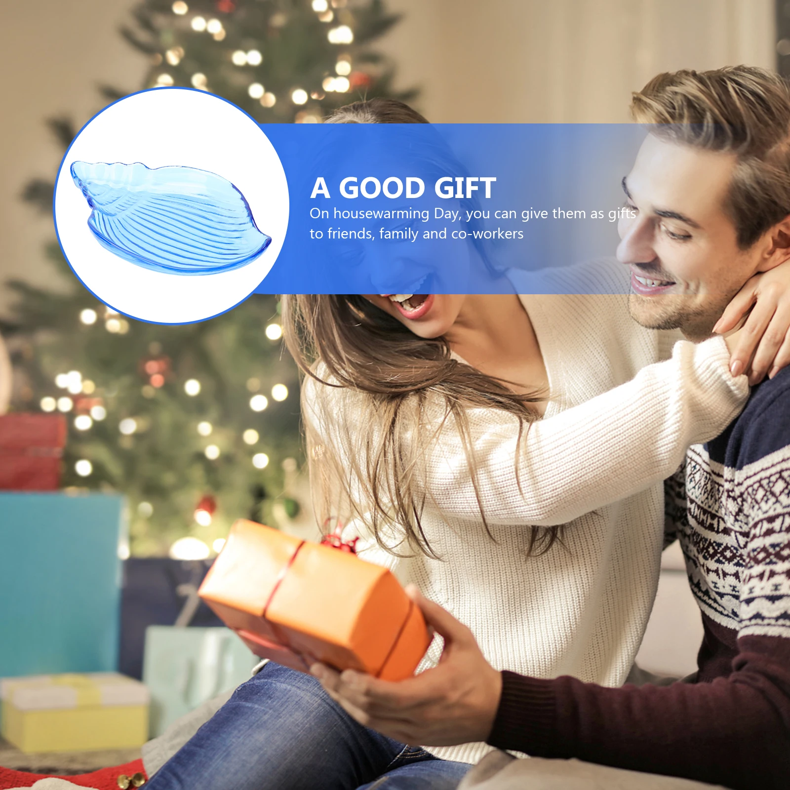 

1Pcs Crystal Glass Fruits Plate Resistant Snack Storage Holder Sea Animal Design Compact Portable Household Fruit