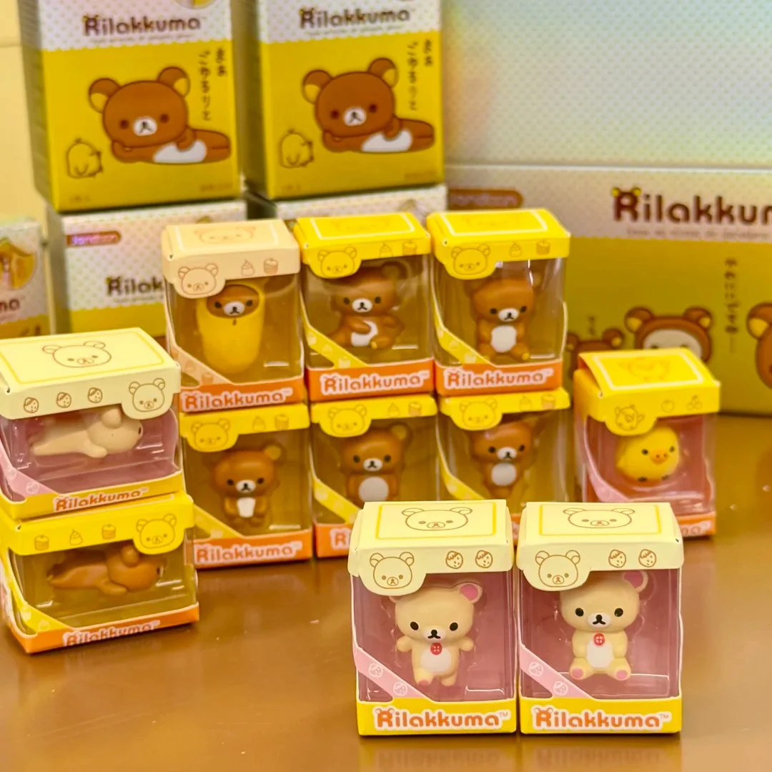 Rilakkuma Mini Figura de Bonec - Desk Setup Kawaii avaliação e preço
