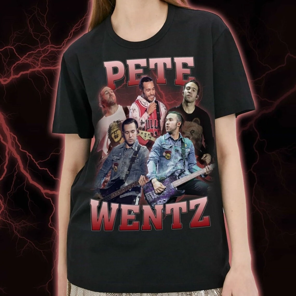 1 Vintage Bootleg Tee 90s Pete Wentz Shirt