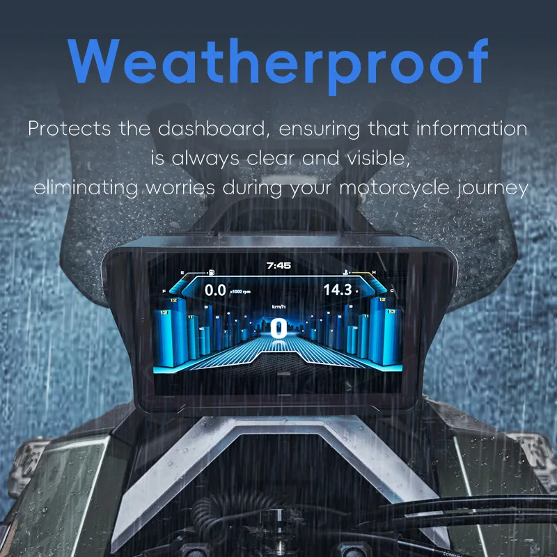 For ZONTES 368G ZT368G 2025 2026 Motorcycle Dashboard Sun Shade Instrument Sun Visor Meter Cover Modified Accessories