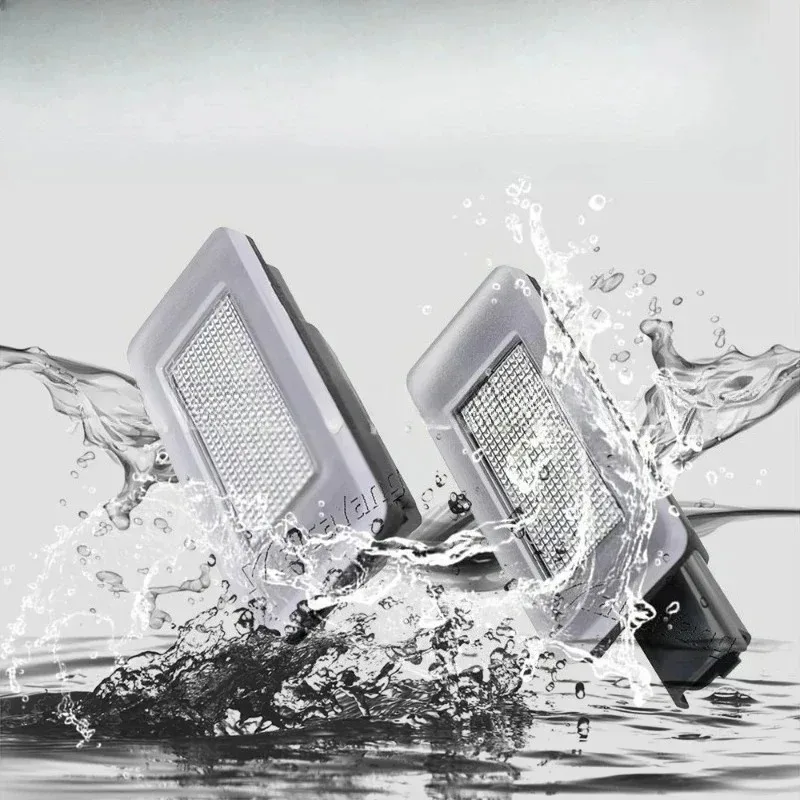 ل مناسبة 207 CC 308 MK2 2008 208 5008 C4 C5 ل 2 قطعة أضواء لوحة الترخيص Uiz