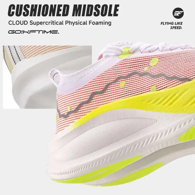 

Sneakers For Men Full Palm Carbon Plate Running Suitable Heavy Runners Sport Shoes Non-Slip Outdoor Athletic 36-45