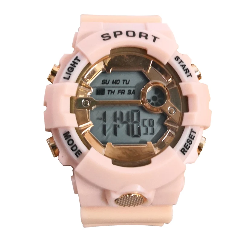 Electronic Watch Student Sports Korean Style Simple Temperament Watch Male Sports Waterproof Electronic Watch