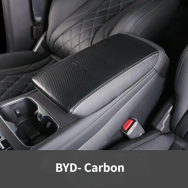 ل BYD Sealion 7 07 مسند ذراع السيارة حصيرة مركز وحدة التحكم الذراع الراحة حماية وسادة مساند للذراعين صندوق تخزين غطاء مقاوم للغبار