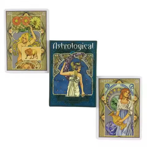 Astrological Oracle Lenormand Cards A 20 English Fate Divination Deck Borad Games