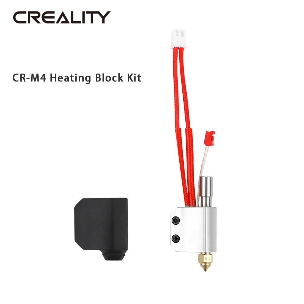 Creality Original CR-M4 Natural Color AL6061 SUS303 Quick Release Nozzle Heating Block Kit 3D Printer Part Original