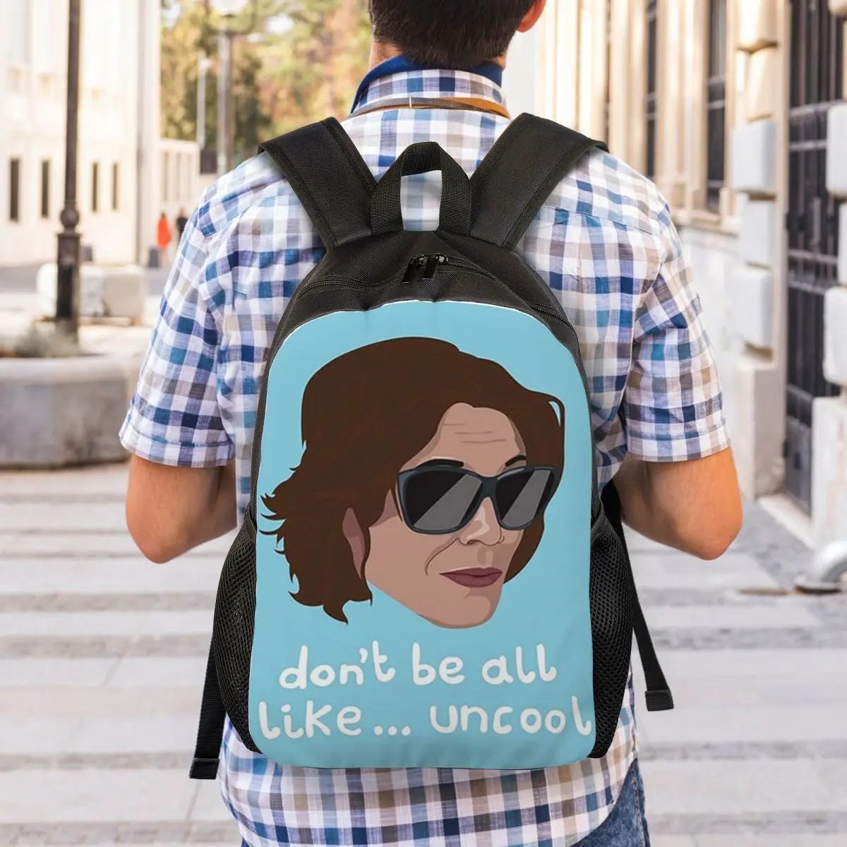 Luann - Real Housewives Rhony Don't Be All Like Uncool Mochila para estudiantes Mochila escolar Mochila de viaje para senderismo Mochila Bolsos de hombro