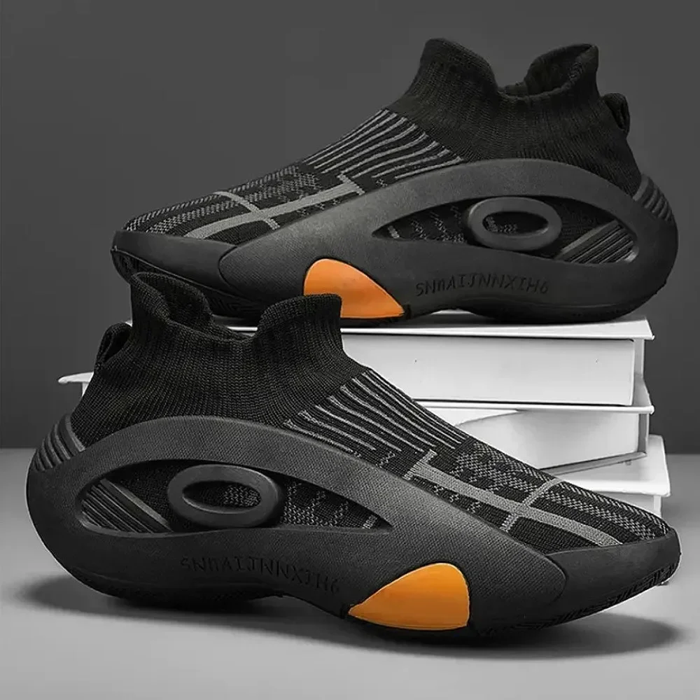 

Trendy and versatile mesh breathable thick soled running and leisure shoes for teenagers