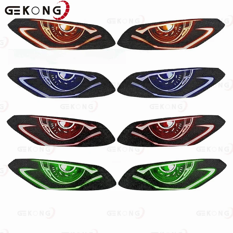 2023 For YAMAHA YZF-R3 YZFR3 YZF R3 2019-2022 Motorcycle 3D Front Fairing Headlight Stickers Guard Head light protection Sticker