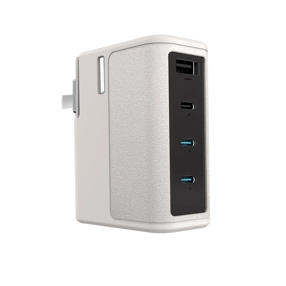 حالة حماية الغبار  لشاحن CUKTECH GaN بقدرة 140 وات وغطاء حماية للشاحن باللون الأسود والرمادي والوردي #5