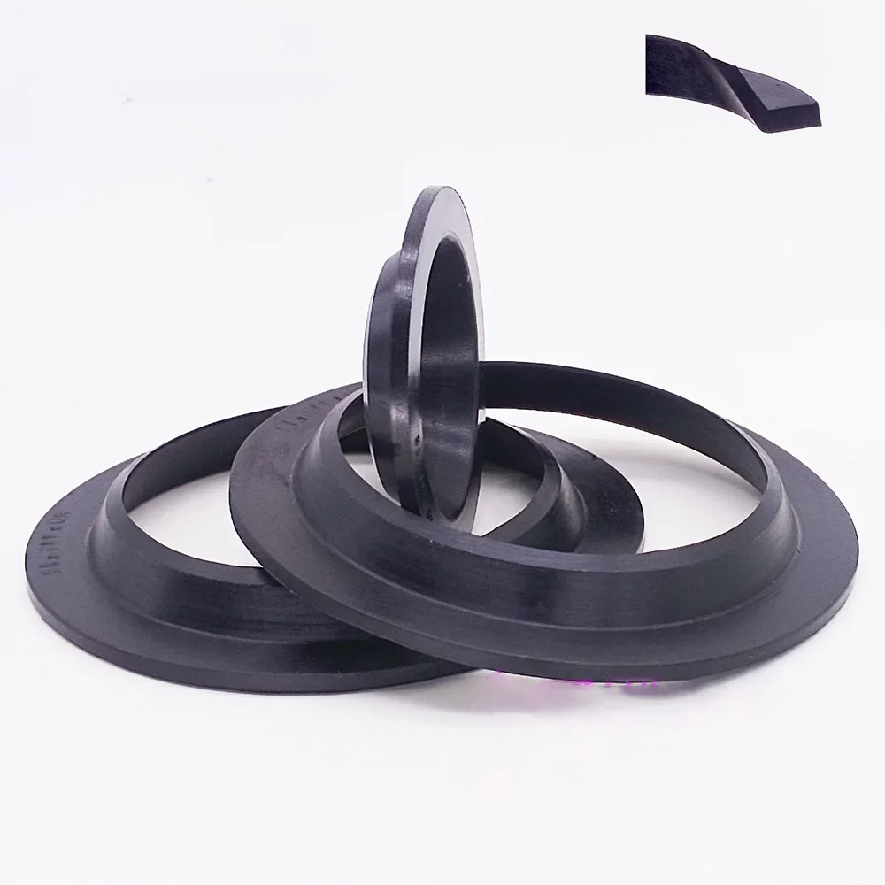 NBR Rubber Oil Sealing Ring J Type Straw Hat Sealing Ring Dust-proof Gasket For Shaft Height 6/8/10/12/14/17mm