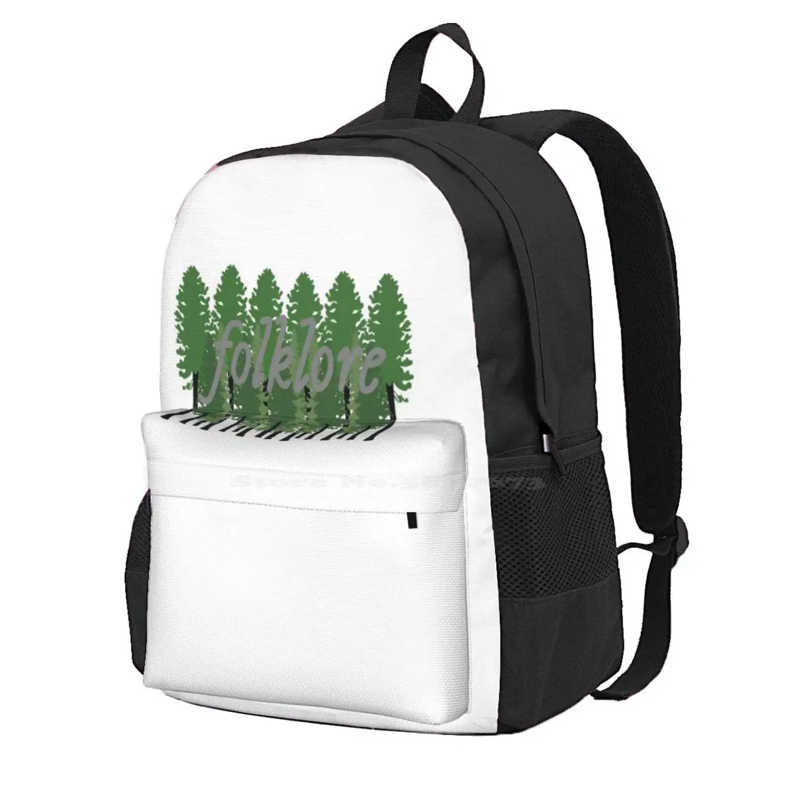 Folklore Trees Hot Sale Schoolbag Backpack Fashion Bags Folklore Trees Swiftie Album Art