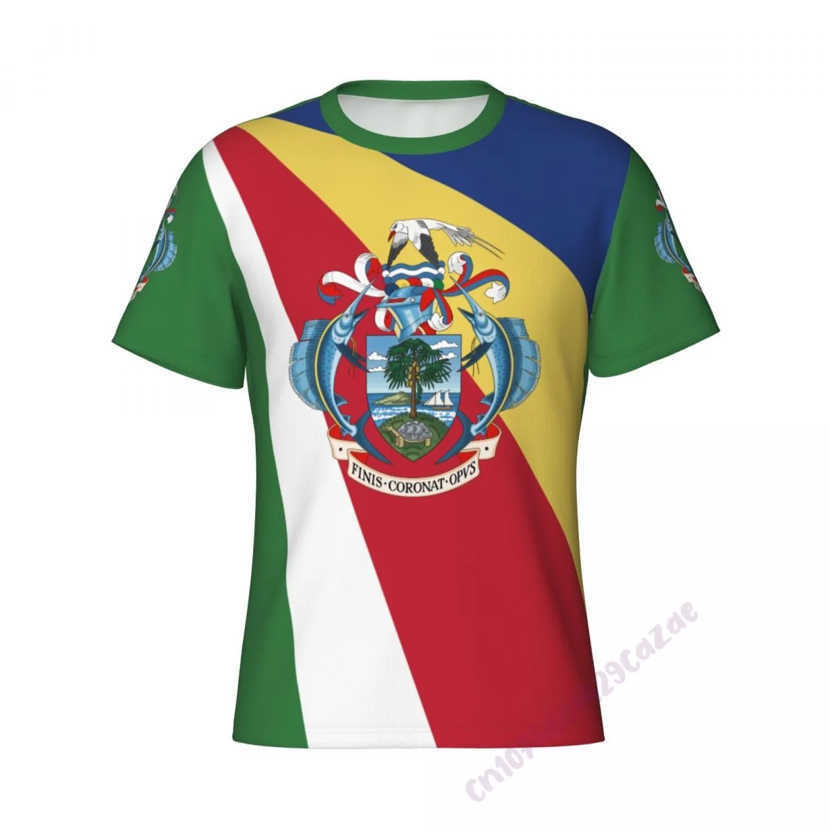 

Футболка с 3D принтом Seychelles, мужская спортивная узкая короткая футболка для бега, мужские топы для тренажерного зала, фитнеса, бодибилдинга, одежда