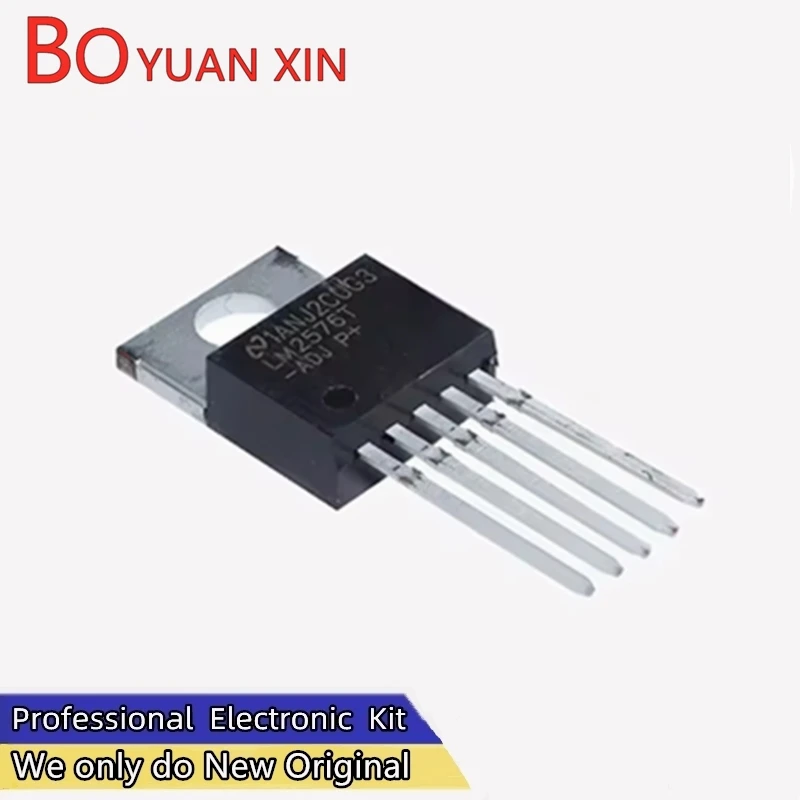 10pcs LM2576T TO-220-5 LM2576T-3.3 LM2576T-5.0 LM2576T-12 LM2576T-ADJ TO-220 LM2576 3V 5V 12V Voltage Regulator Chip