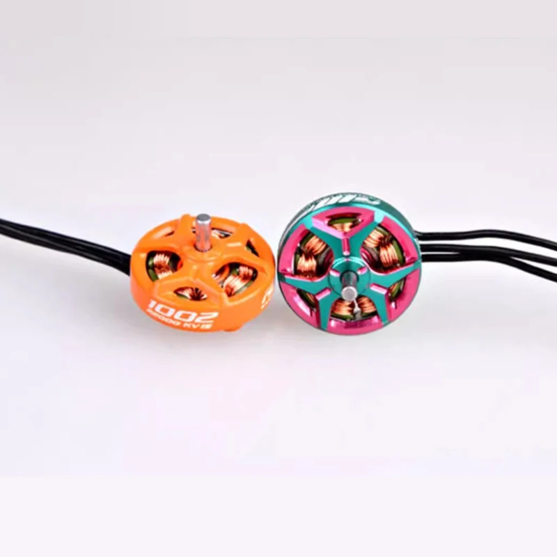 RCINPOWER GTS V3 1002 14000KV 19000KV 22000KV 1-2S Бесщеточный двигатель для зубочисток 75 мм Tinywhoop до канального дрона с рамой 2/2,5 дюйма