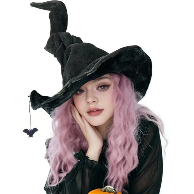 

Подвеска в шляпе ведьмы, шляпа в виде пауков на Хэллоуин, индивидуальная шляпа, украшение для костюма и косплея