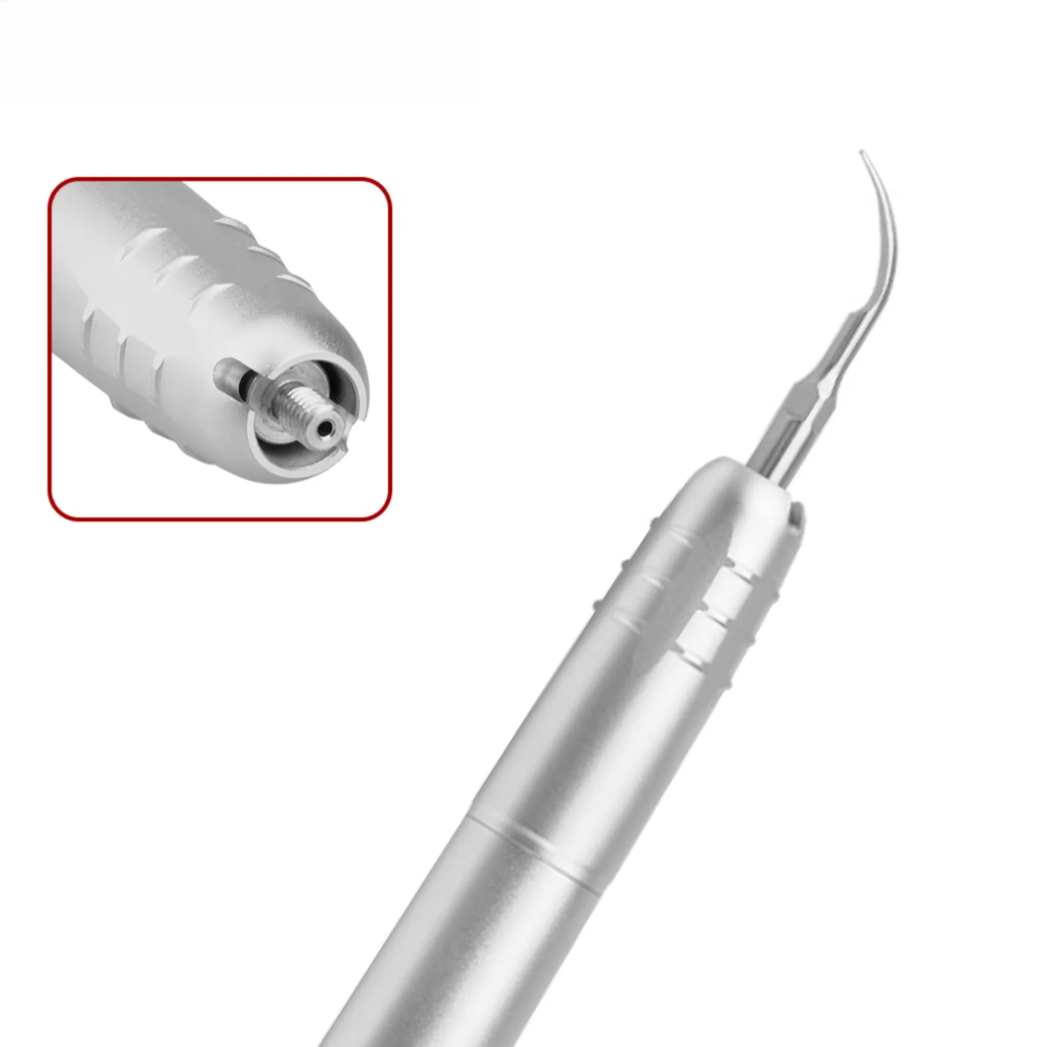 Dental Ultrasonic Air Scaler Handpiece Perio Scaling with 3 Tips 2/4 Hole Dental Unit Periodontal Cleaning Equipment