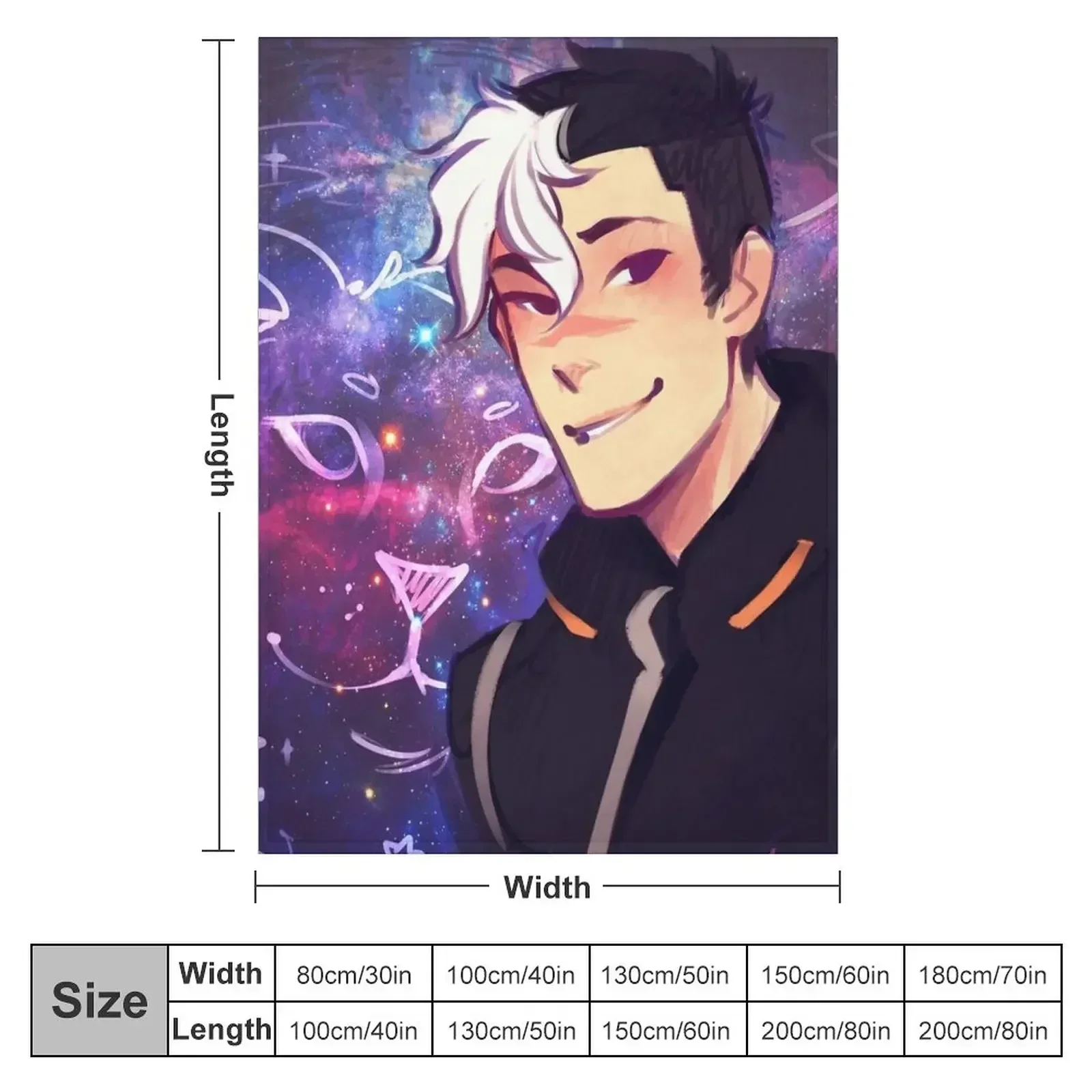 Space Daddy Throw Blanket Soft Big Sleeping Bag cosplay anime Warm Blankets