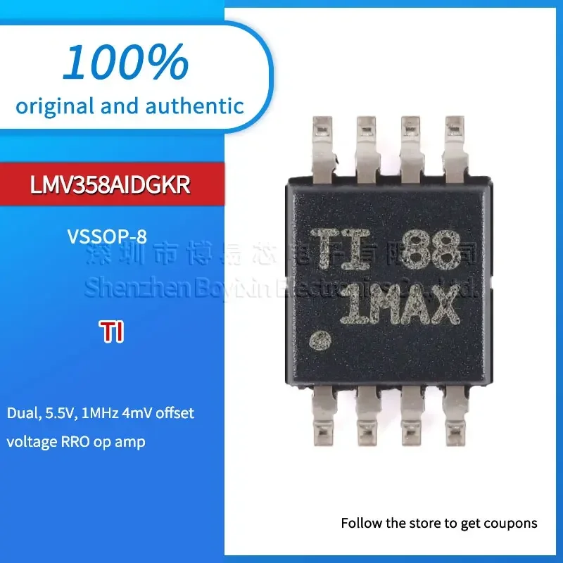 

5 pieces/batch LMV358AIDGKR Black casing