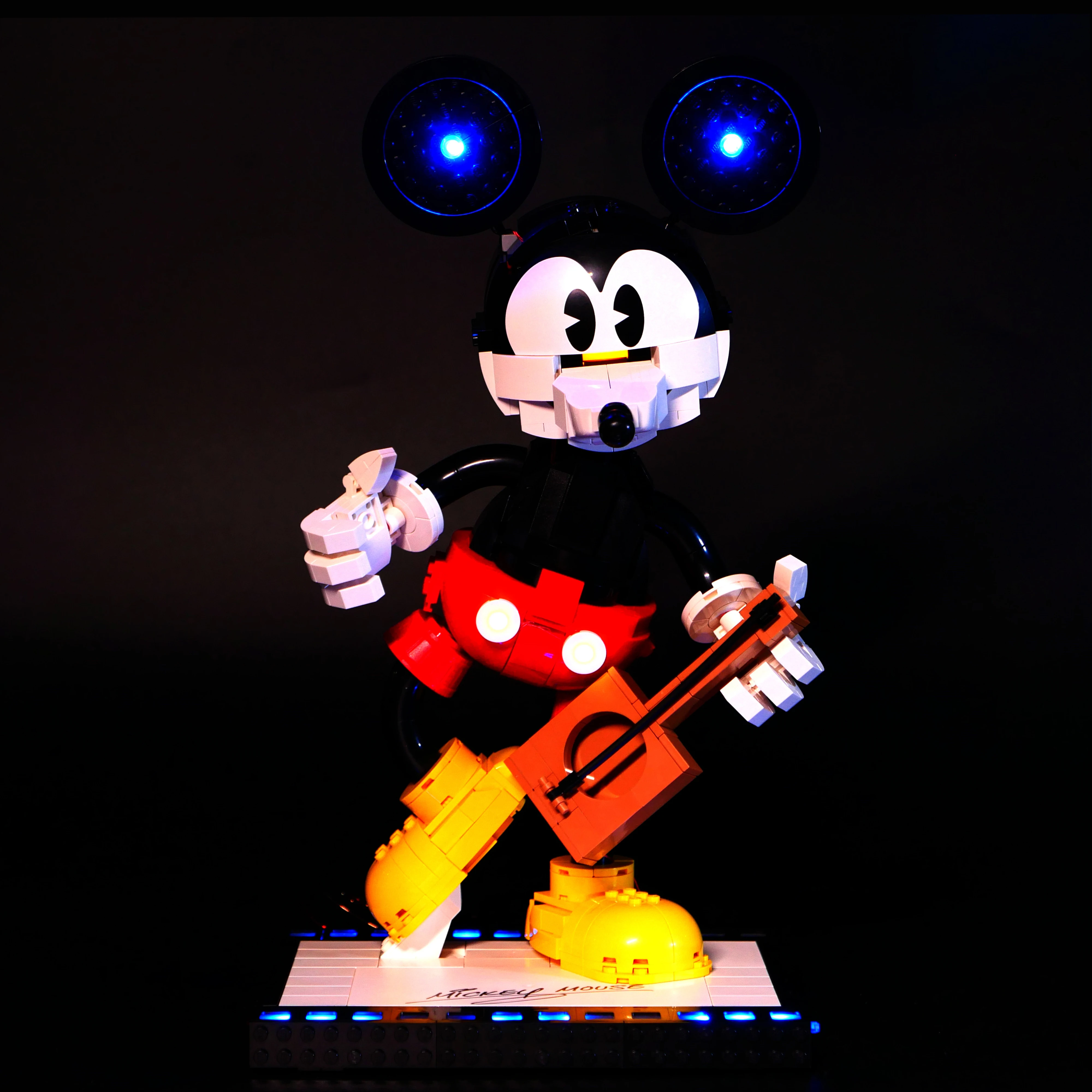 LED照明キット 43179 クラシックカートゥーンマウスキャラクタービルディングブロックモデル装飾ライトセットと互換性あり（ライトのみ）
