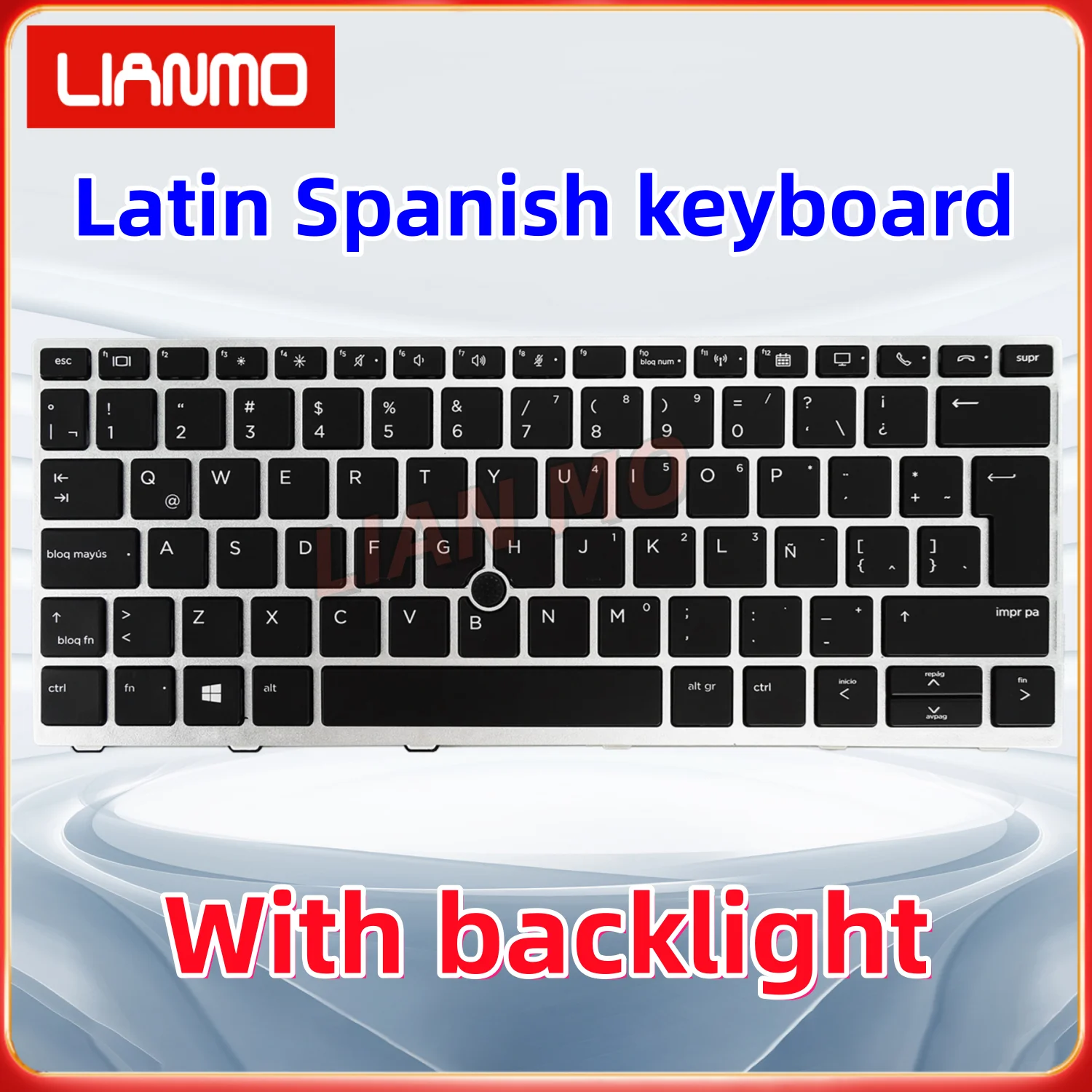 US UK Latin Spain Switzerland Belgium Denmark Norway Portugal Backlight Keyboard for HP 830 G5 836 G5 735 G6 830 G6 730 735 G5