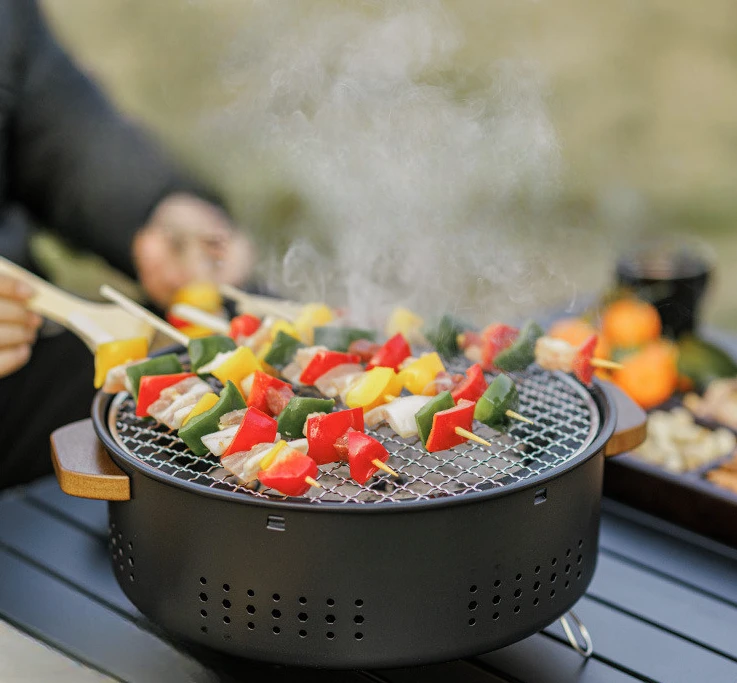 

lOutdoor Household Grill Brazier Utensils Charcoal