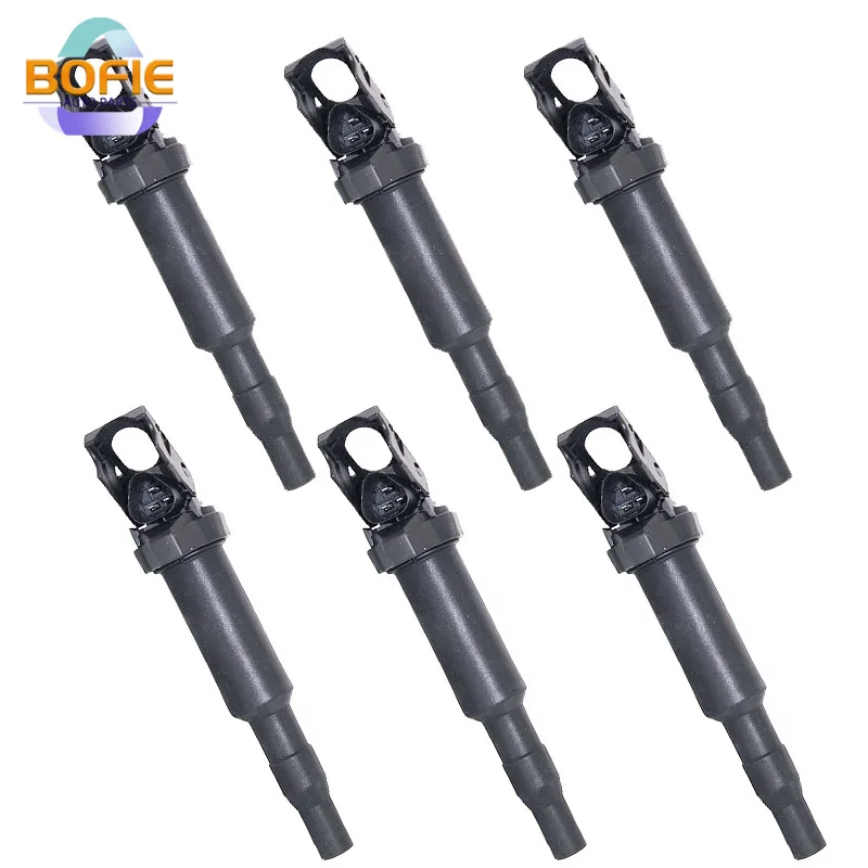 

6 PCS Ignition Coil replacement for PEUGEOT OEM 12137594937 12137562744 12137571643 12137594938 12138647689 UF592 0221504470