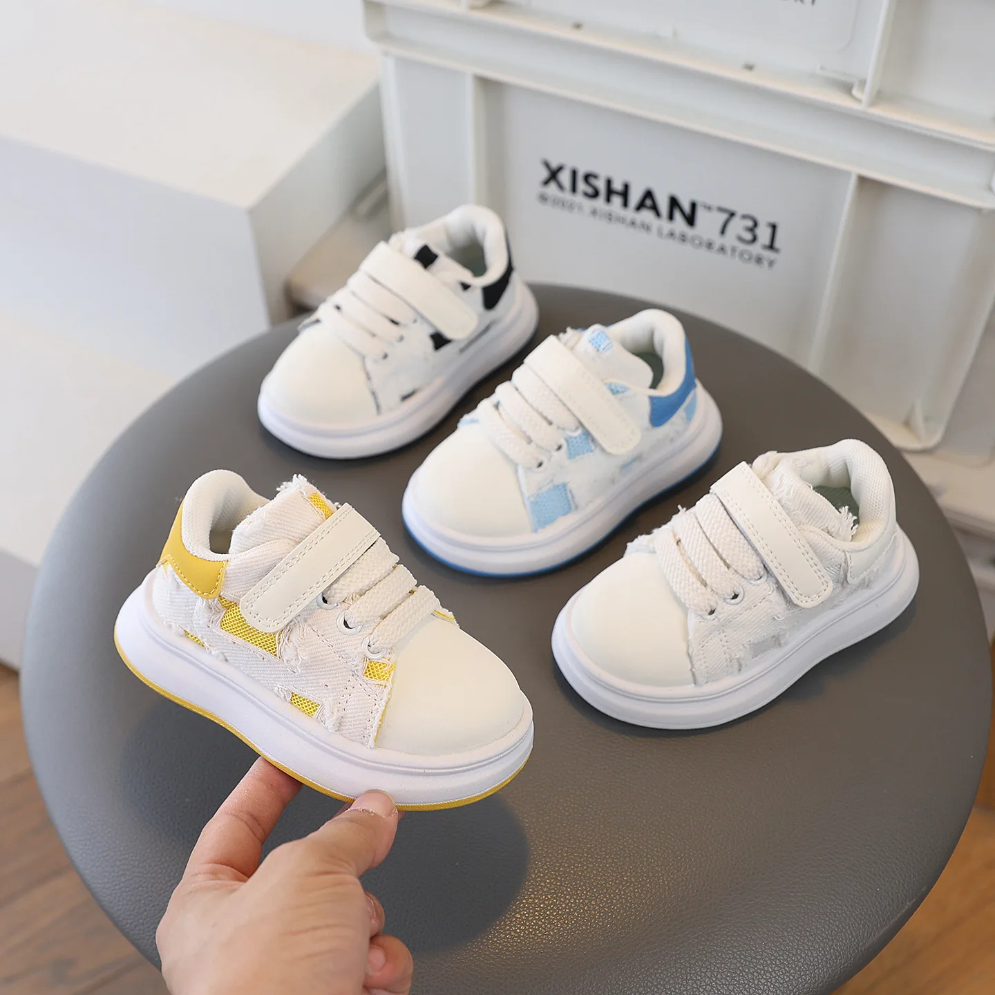 2026 Autumn New Baby Sneakers Toddler Fashion Sports Shoes for Boys Girls Flats Walking Shoes Soft Sole Kids Sneakers