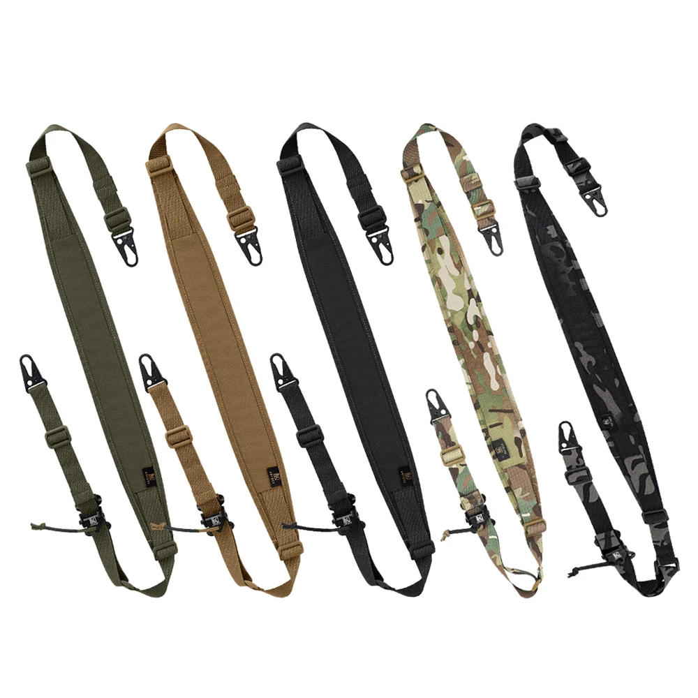 KRYDEX Tactical Rifle Sling Slingster Modular Strap Removable 2 Point / 1 Point 2.25