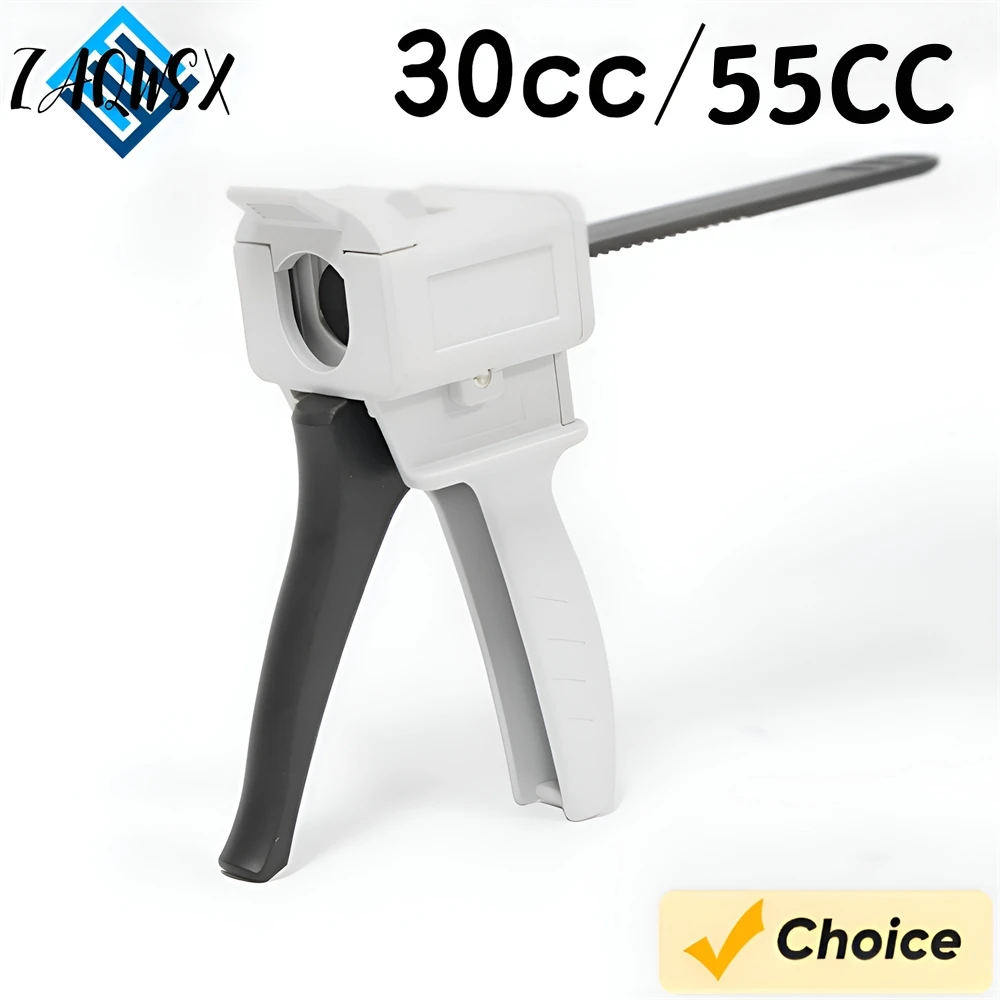 

For One-Component Manual Glue Gun 30cc/55cc Labor-Saving Syringe Glass Silicone UV Single Liquid Hand Tools 30/55ml