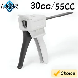 For One-Component Manual Glue Gun 30cc/55cc Labor-Saving Syringe Glass Silicone UV Single Liquid Hand Tools 30/55ml