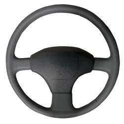 Customized Artificial Leather Car Steering Wheel Cover for Toyota Landcruiser 80 series 1990 1991 1992 1993 1994 1995