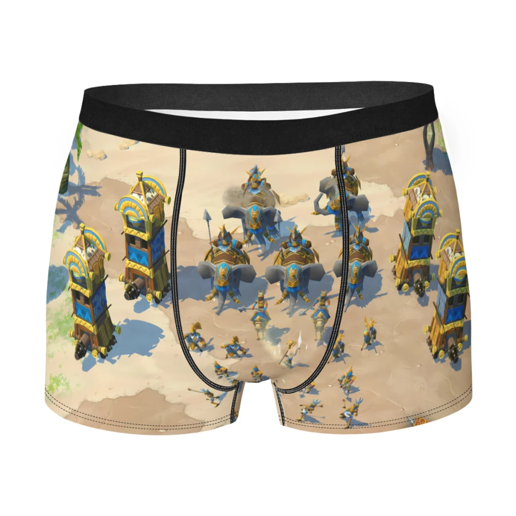 Age of Empires Game Private Underpants Homme Panties Men's Underwear PrintShorts Boxer Briefs