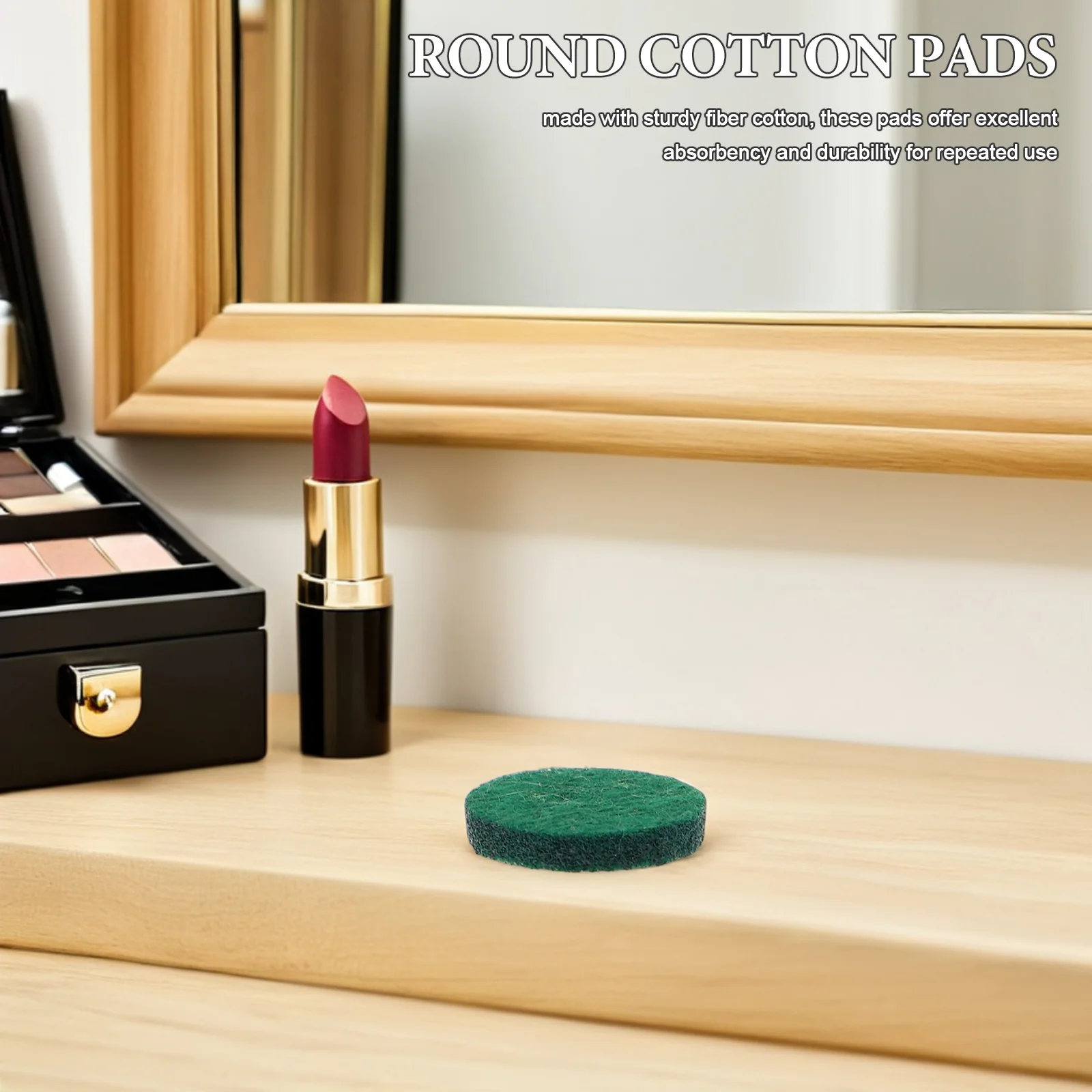 

400Pcs 25mm Aromatherapy Pads Essential Oil Necklace Refill High Absorbency Diffuser Pads for Portable Car Home Use