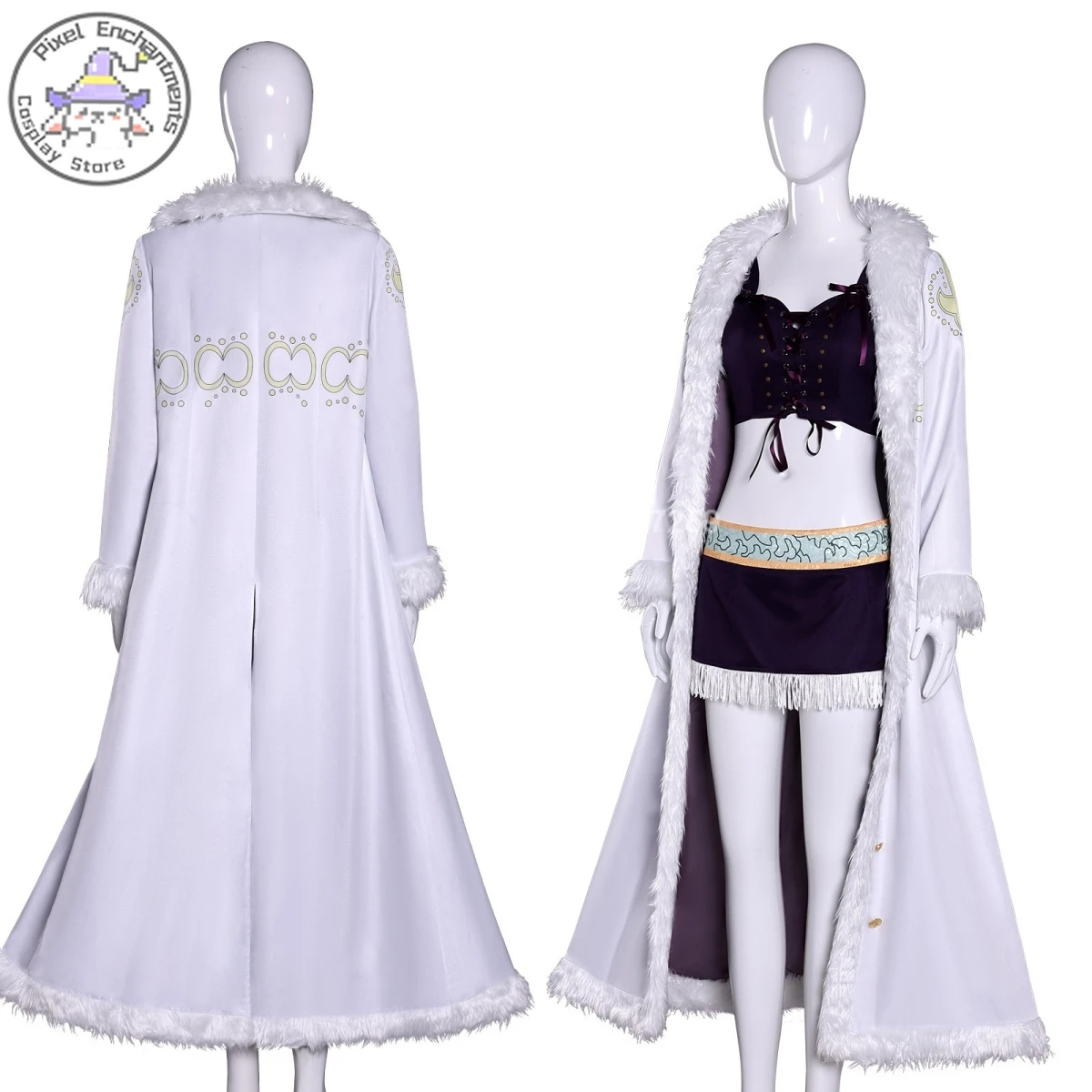 

Popular Japanese Anime Cosplay Costume Anime Nico Robin Role Playing Outfit Hat for Women Adult Comic Con Halloween Party Suits