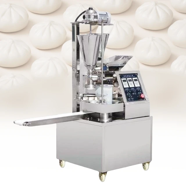 Automatic Soup Dumpling Momo Making Machine Steamed Stuffing Bun Machine Baozi Filling Machine For USA/Canada/India