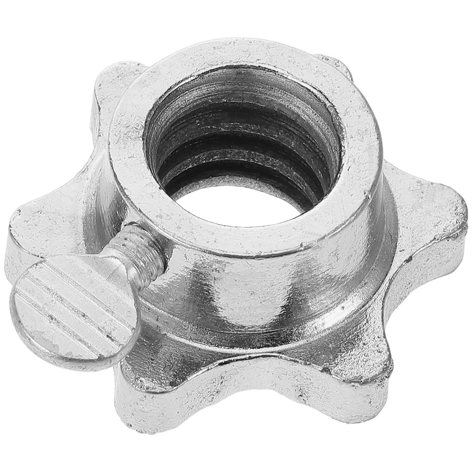 1 set Barbell Nuts Universal Locking Nut Anti-Slip Dumbbell Bar Fixing Clip For Home Gym Weightlifting Equipment Barbell Collars