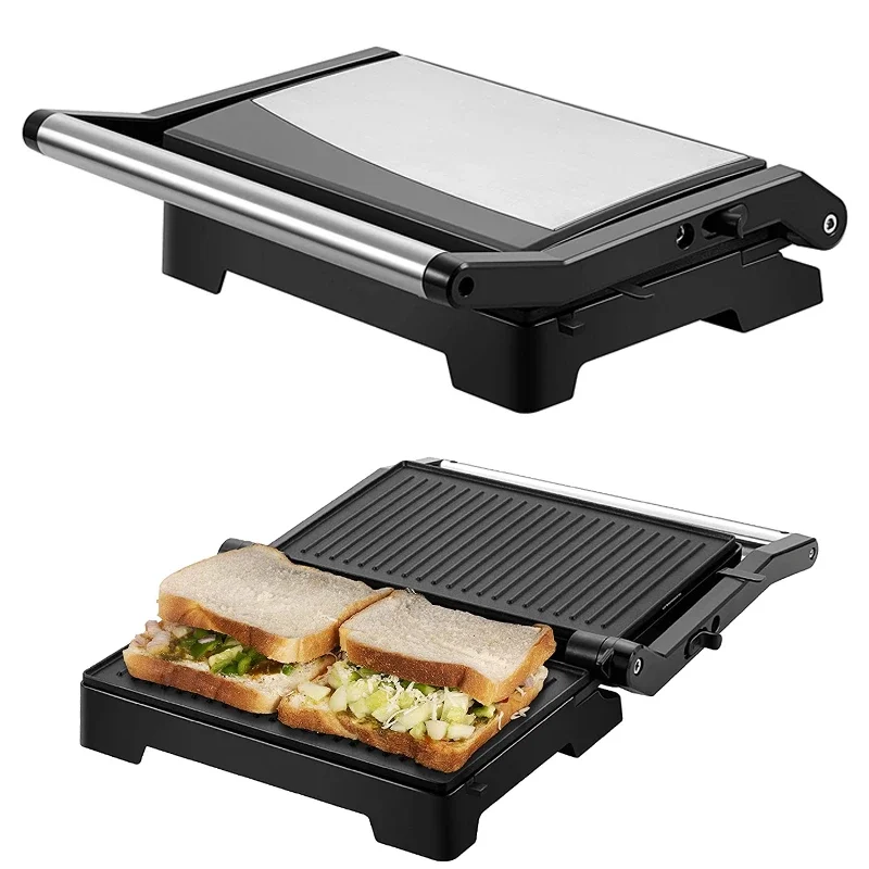 2 slice small Top Fashion  Press Toaster Sandwich Maker Oven Electric Frying Automatic Steak Grill Machine