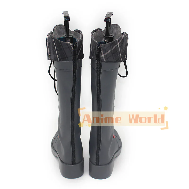 Virtual YouTuber NIJISANJI LazuLight Pomu Rainpuff August Outfit Shoes Cosplay Boots Halloween Carnival Boots Custom Made