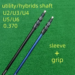 Golf Hybrids/utility Shaft Fuj ven TR5 Black/blue, Club Shaft,  S / Flex, Graphite Shaft, Assembly Sleeve And Grip,