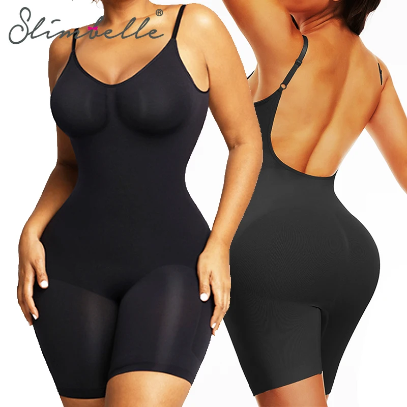 Seksowne body z odkrytymi plecami urządzenie do modelowania całego ciała kontrola brzucha gorset modelujący talię wyszczuplająca osłona Butt Lifter Push Up udo szczuplejsze bielizna modelująca