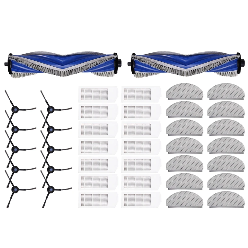 

Caci For Ecovacs DEBOT N20 / N20 PLUS / N20 PRO PLUS Vacuum Part Main Roller Side Brush Hepa Filter Mop Pad Cloth Accessories