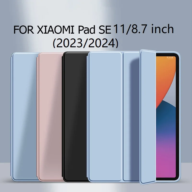 Pour Funda Xiaomi Redmi Pad SE étui 11 ''8.7'' 2024 MiPad 7 11.2 ''Xiaomi Pad 6SPro MiPad 6/5 Pro 11'' Mi Pro12.1 étui de réveil de sommeil